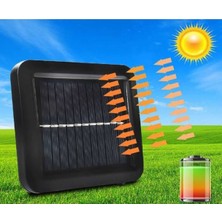 Dalian Home 6 Güneş Enerjili Hareket Sensörlü Solar Lamba 120 LED Ayrılabilir Duvar Lambası Kumandalı 0-100 Pla