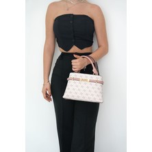 Silver Polo Silver  Polo Pembe - Somon NV1149 Kadın El Çantası