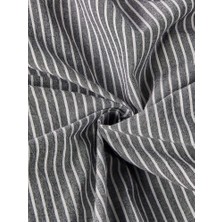 Line Striped Naturel Pamuk Çift Kişilik Nevresim Takımı