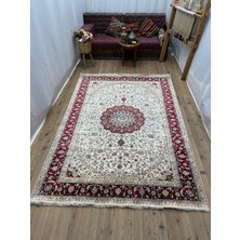 El Dokuma Ipek Floş Halı - 185 x 263