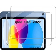 Five-E Apple iPad 10. Nesil 10.9 Inc (2022) Çizilmeye ve Kırılmaya Dayanıklı Esnek Şeffaf Flexible Nano Ekran Koruyucu A2696 A2757