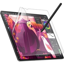 Five-E Samsung Galaxy Tab A 8.0 2019 Çizilmeye ve Kırılmaya Dayanıklı Esnek Şeffaf Flexible Nano Ekran Koruyucu SM-T290 T295 T297