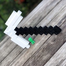 BURSA3DFILAMENT Oyuncak Minecraft Demir Kazma Figürü/ Hediye Çocuk Oyuncak Demir Kazma