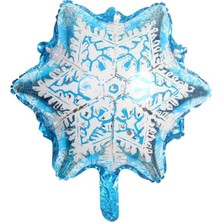 Kidspartim Kar Tanesi Şeklinde Folyo Balon 58X50 cm