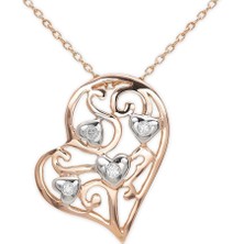 Ariş Pırlanta Kalp Kolye