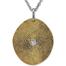 Ariş Pırlanta Parmak Izi Kolye