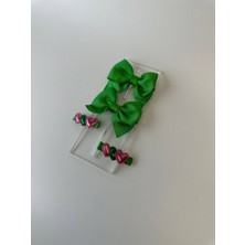 Kalben Accessories Kız Çocuk Tasarım Saç Tokası - Toka Seti 4'Lü