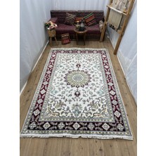 El Dokuma Ipek Floş Halı - 187 x 274