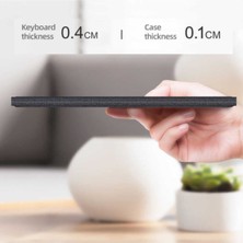 Z-Mobile Ipad Pro 12.9 2018 3.nesil Uyumlu Multifunctional Kablosuz Klavyeli Kılıf Touchpad