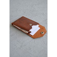 Oh Deer Leather El Yapımı  Minimal Kartlık/cüzdan