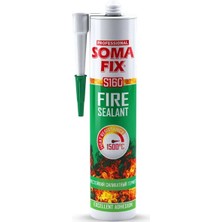 Somafix Yüksek Isı Mastiği - S160 - 310 ml Siyah