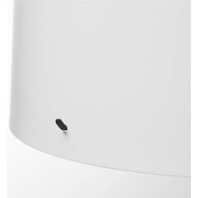 IKEA 1 Barlast 150 cm Lambader Yer Lambası Beyaz E27 Metal Tek Ayaklı