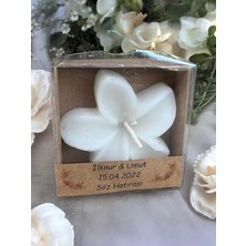 Aral Mini Avm Aralmini  20 Adet Süslemeli Havai Çiceği Mum, Nikah Şekeri, Doğum, Sünnet, Düğün, Nişan