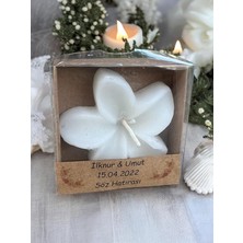 Aral Mini Avm Aralmini  20 Adet Süslemeli Havai Çiceği Mum, Nikah Şekeri, Doğum, Sünnet, Düğün, Nişan
