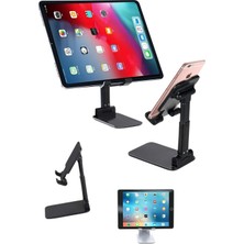 Vos Versa VVE1027 L-305 Ayarlanabilir Masaüstü Telefon ve Tablet Standı