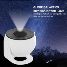 Seenergy Galaxy Projektör Gece Lambası, Yıldızlı Projektör, Gökyüzü Gece Lambası Projektör Lambası
