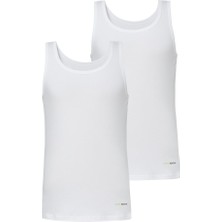 Tender Cotton 2'li Beyaz Atlet 9678