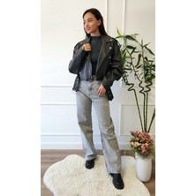 Orfeonegro Yüksek Bel Boyfriend Jeans