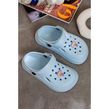 Melek Tuna Çocuk Önü Kapalı Terlik, Çocuk Sevimli Terlik,ayıcık Figürlü Çocuk Terlik