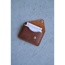 Oh Deer Leather El Yapımı  Minimal Kartlık/cüzdan