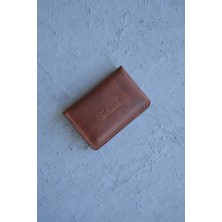 Oh Deer Leather El Yapımı  Minimal Kartlık/cüzdan