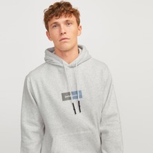 Jack & Jones Erkek Kapüşonlu Uzun Kollu Sweatshirt - Bronx
