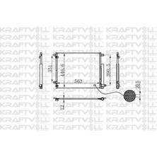 Kraftvoll Klıma Radyatoru Honda Cıvıc Benzınlı 2016 -