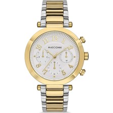 Mascionni M.1.2068.04 Fonksiyonlar Pasif Metalik-Altın Kadın Kol Saati