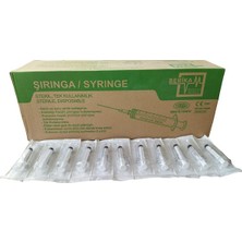 Berika Dental Kilitli Enjektör 2 ml Gri 40mm (220 Adet)