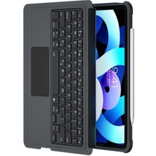 Z-Mobile Ipad Air 10.9 2020 4.nesil Klavyeli Kılıf Multifunctional Kablosuz Klavyeli Kılıf Touchpad