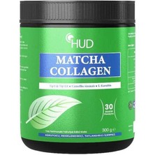 Hud Matcha Kolajen (Tip I ve Tip Iıı) ve Yeşil Çay Ekstresi 300 G (30 Günlük Porsiyon)