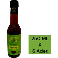 MCA Espresso Soğuk Kahve (Vanilya) 250 ml x 6 Adet