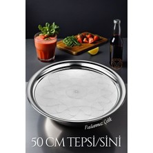 50 cm Tepsi Sini Paslanmaz Çelik 719291