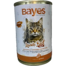 Bayes Premium Yetişkin Kedi Yaş Mama Kuzu Etli 400GR