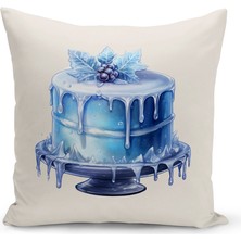 Bertille Home Yılbaşı Serisi Çift Tarafı Dijital Baskılı Kırlent Kılıfı (Christmas Noel Cushion Cover)