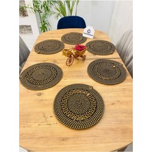 My Doğa Store Jüt Hasır Amerikan Servis Supla 6 Parça