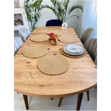 My Doğa Store Jüt Hasır Amerikan Servis Supla 6 Parça