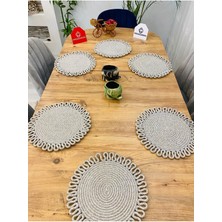 My Doğa Store Jüt Hasır Amerikan Servis Supla 6 Parça
