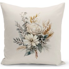Bertille Home Yılbaşı Serisi Çift Tarafı Dijital Baskılı Kırlent Kılıfı (Christmas Noel Cushion Cover)