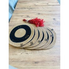 My Doğa Store Jüt Hasır Amerikan Servis Supla 6 Parça