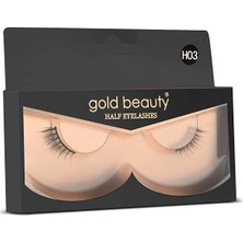 Gold Beauty Kolay Uygulanabilir Cat Eyes Yarım İpek Takma Kirpik