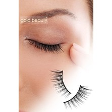 Gold Beauty Kolay Uygulanabilir Cat Eyes Yarım İpek Takma Kirpik