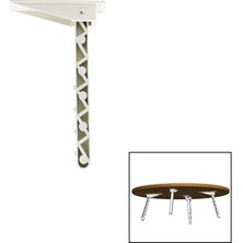 Marsilyan SOFRA AYAK  KOMPLE PLASTİK   20CM   AÇ KAPA (4887)