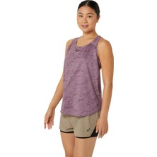 Asics Road All Over Print Tank Kadın Pembe Atlet 2012D071-500