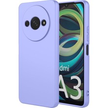 Posso Xiaomi Redmi A3 4g Uyumlu Kılıf Içi Kadife 3D Kamera Korumalı Yumuşak  Esnek Silikon Kapak