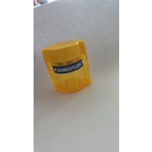 Staedtler 513 006 Süper Jumbo Çift Bölmeli Kalemtraş Sarı