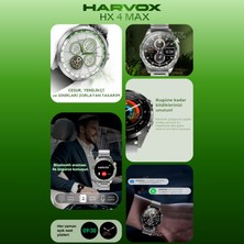 Watch Hx-4 Max Harvox Akıllı Saat Iphone ve Android Tüm Telefonlara Uyumlu