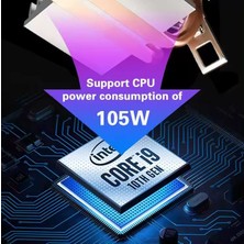 Strong M2-Pro Rainbow 2 Bakır Borulu 105W Tdp Intel/amd Kule Tipi Işlemci Cpu Fan