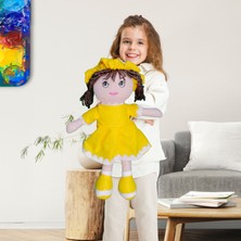 Mira Peluş Bez Bebek 45CM Sarı