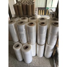 Plastty 23 Mıcron Makine Tipi Streç Rulo 300MT. Superpower 50.cm A Plusher Ürüne Uygulanabilir